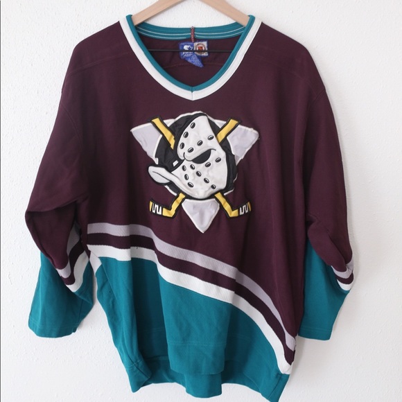 STARTER Other - Vtg mighty ducks hockey jersey xl